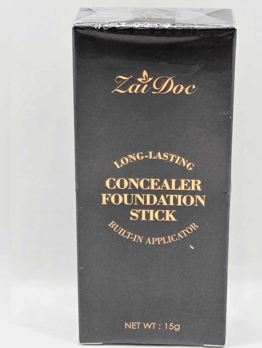 ZaiDoc Long-Lasting Concealer Foundation Stick Built-In Applicator 15g Shade #02